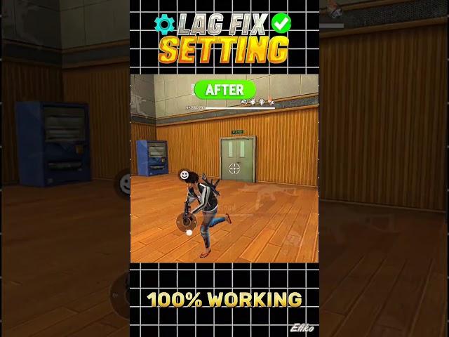 Best Lag Fix Settings In Free Fire 2025 