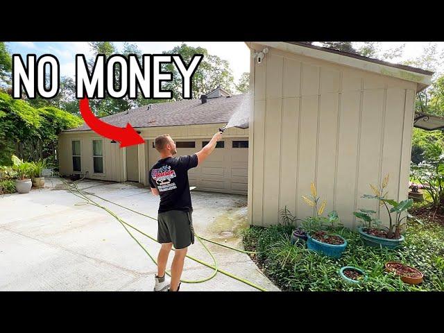 How To Start A Pressure Washing Business With No Money