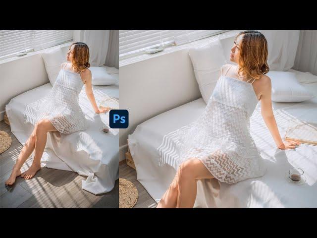 BRIGHT AIRY Camera Raw & Lightroom Presets  in Photoshop CC 2021 By PS MIND TUTORIALS