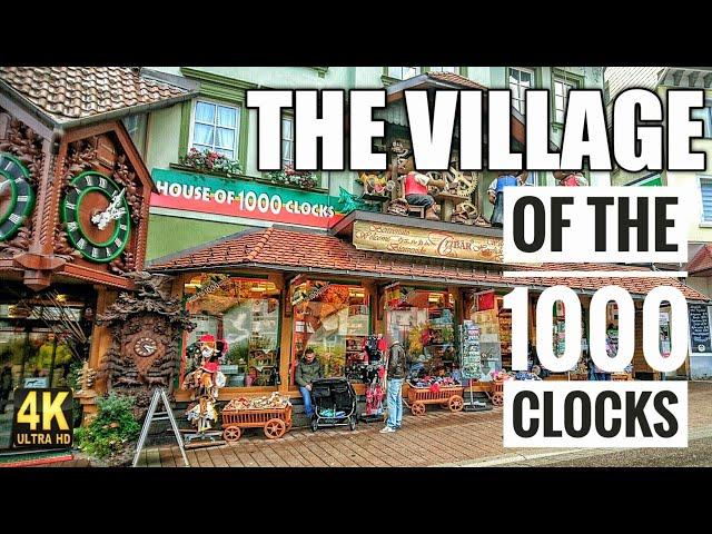 The Incredible Village of 1000 Clocks + The Biggest Cuckoo Clock in the World - Triberg Germany