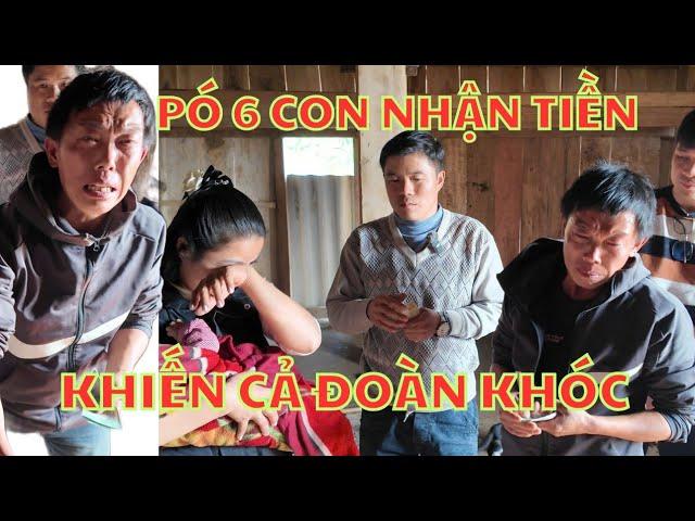 A Pó 6 Con Khiến Cả Đoàn Không Cầm Được Nước Mắt Khi Nhận Tiền l A Nông TV