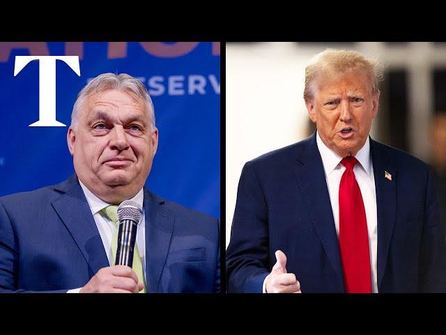 Donald Trump praises ‘friend’ Viktor Orban at Hungary conference