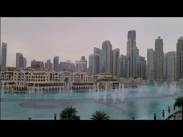 A Day At The Dubai Fountain (rain)