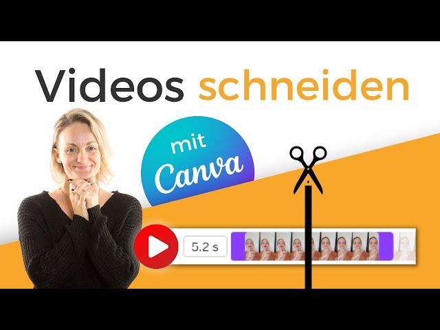 Videos schneiden in Canva | Canva-Tutorial (deutsch)