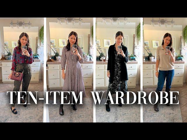 What I Wear in a Week | Late Fall Outfits in California