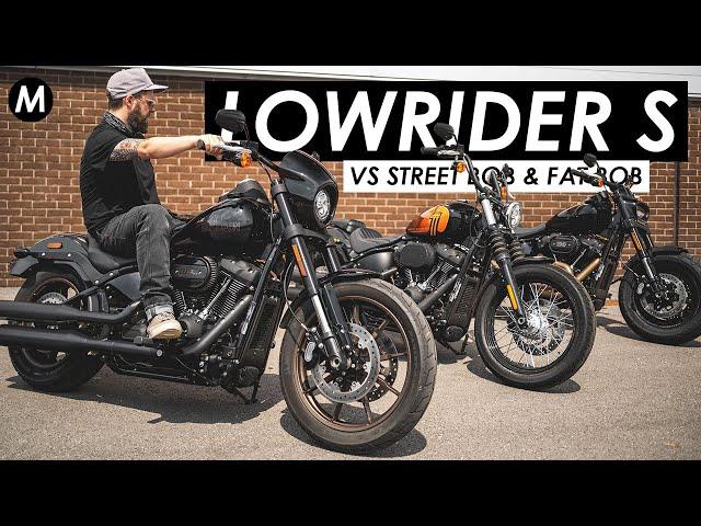 Harley-Davidson Lowrider S vs. Street Bob & Fat Bob: Which Softail Should You Buy?