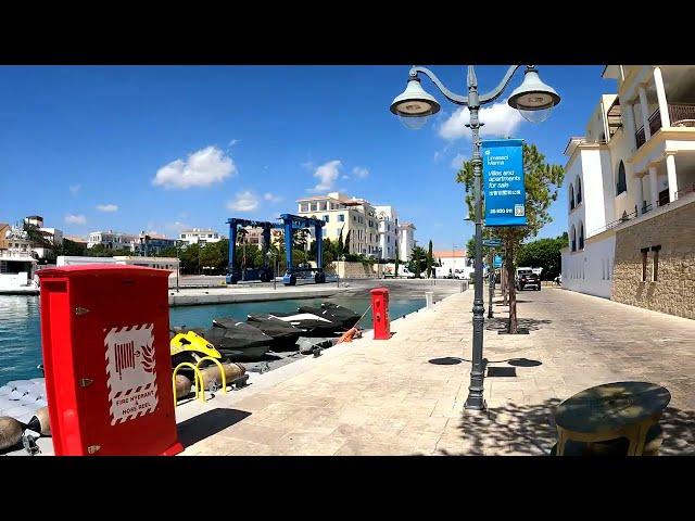  A Tour of Limassol Cyprus: old town, marina, promenade and Limassol Zoo in 4K