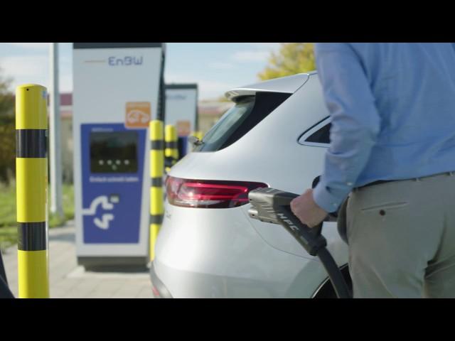 E-Auto laden I EnBW mobility+ Ultraschnell-Ladestation (HPC)