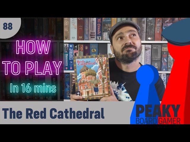 How to play The Red Cathedral board game - Full teach - Peaky Boardgamer