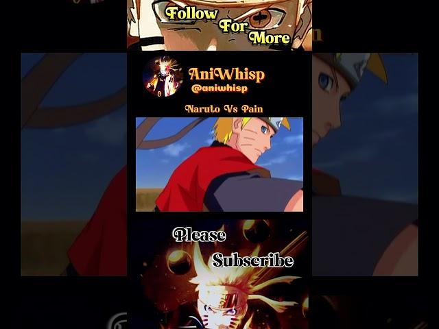 Naruto Vs Pain  | Naruto Shippuden #anime #naruto #narutoshippuden