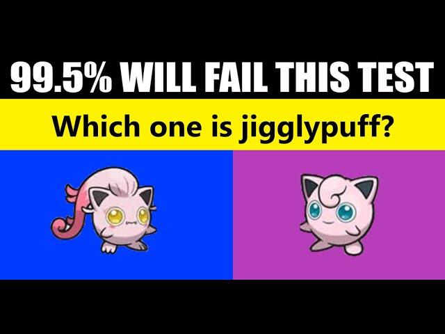 The HARDEST Pokémon quiz ever