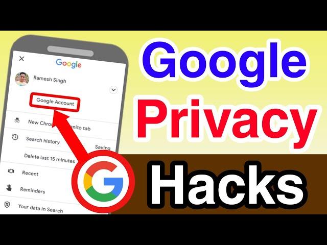 How to manage your Google privacy settings | How to add privacy on Google 2022