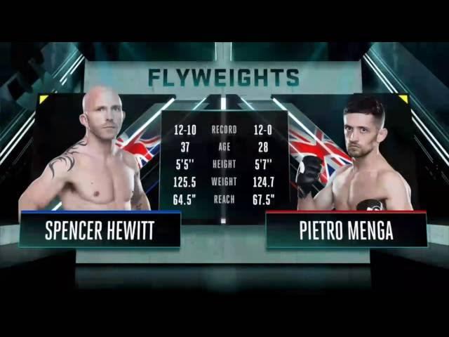 Pietro Menga vs Spencer Hewitt: Bellator 158