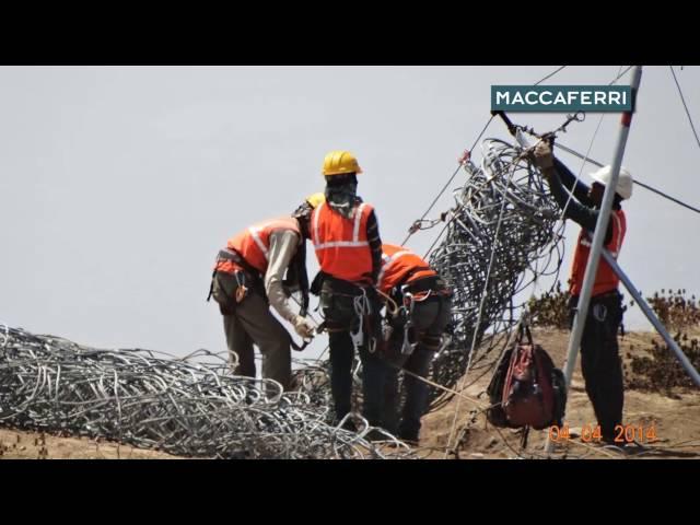 Maccaferri  Rockfall Protection Works in Sapthashrungi Gad, India