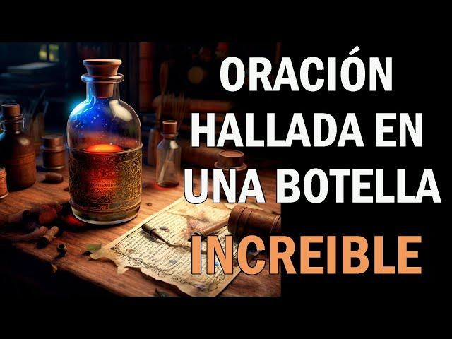 ORACIÓN HALLADA EN UNA BOTELLA