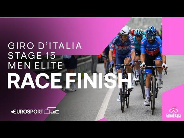 A SAVAGE STAGE! | Giro D'Italia Stage 15 Race Finish | Eurosport Cycling