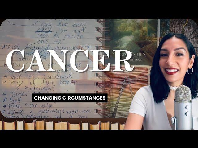Cancer. You're Changing Your Circumstances, Spirit Is Guiding You To Stay Connected To The Sacred