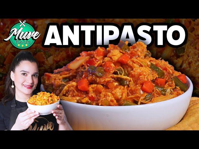 The Easiest and MOST DELICIOUS Chicken Antipasto You'll Ever Make!  | Muve Flavors