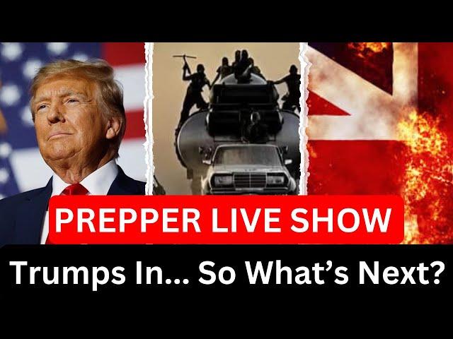 The Aftermath Of The Presidential Race - Preppers Live - Have Your Say