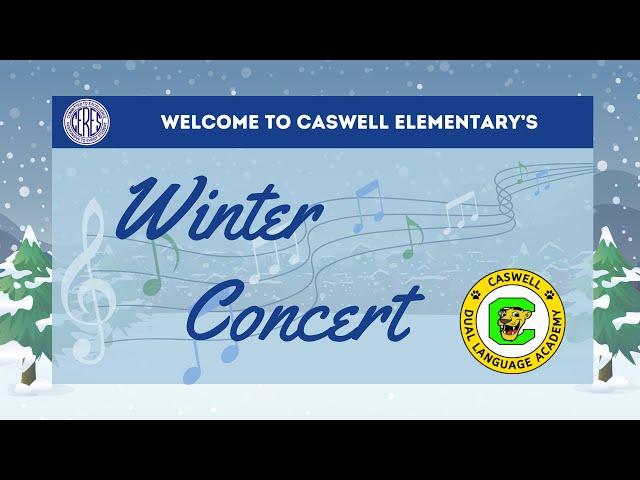 Caswell Elementary Winter Concert 2024