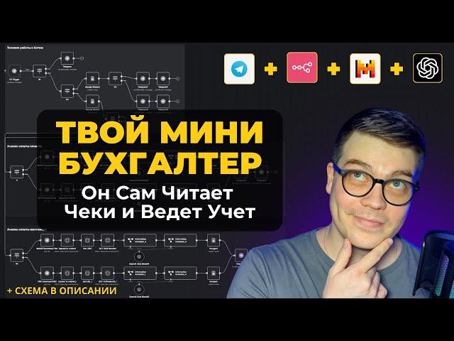 Мини-Бухгалтер в Telegram: Бот Сам Читает Чеки и Ведет Учет! (mistral ocr)