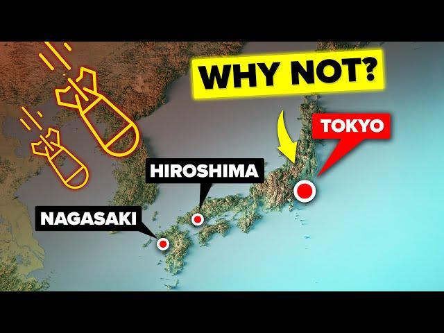 Why the United States DIDN'T Target Tokyo With Atomic Bombs