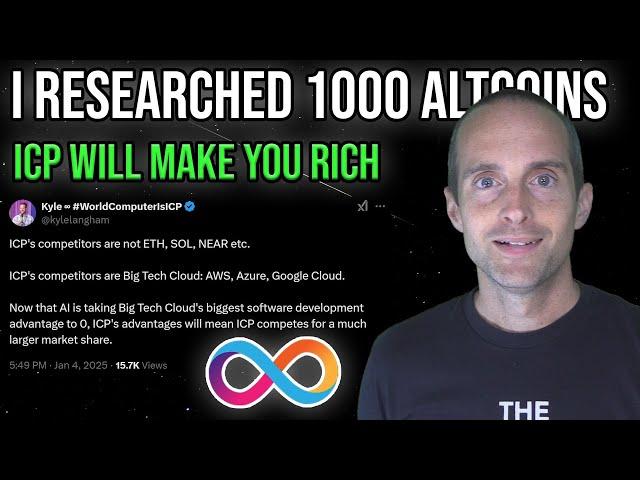 I Researched 1000 Altcoins! Here's the 1 to Make You Rich in Crypto (Internet Computer Protocol ICP)