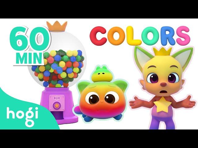 Learn Colors with Candies  and more! | Learn Colors for Kids | Ninimo Colors | Hogi & Pinkfong