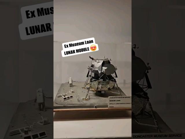 Rare 80s Ex MUSEUM LOAN Apollo Lunar Module Scale Model