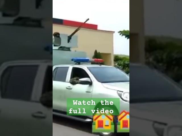 Arrival of a Star General of the Nigerian Army