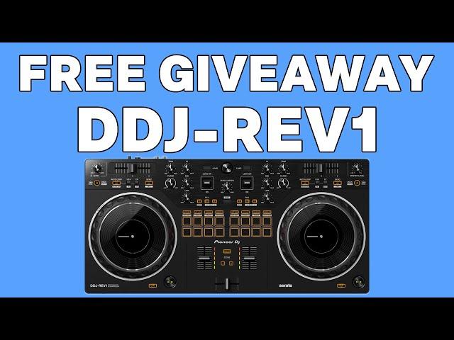 WIN A FREE PIONEER DJ DDJ-REV1! Digital DJ Gear Giveaway