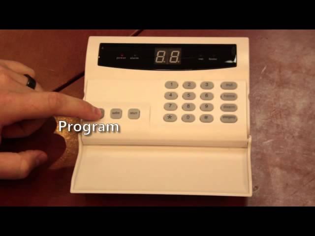 S02 Alarm System Main Panel Programming Guide