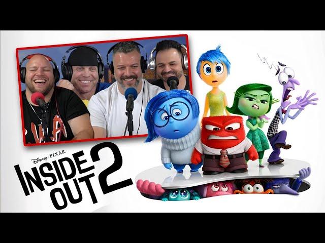 Better than the first one??? First time watching Inside Out 2 movie reaction