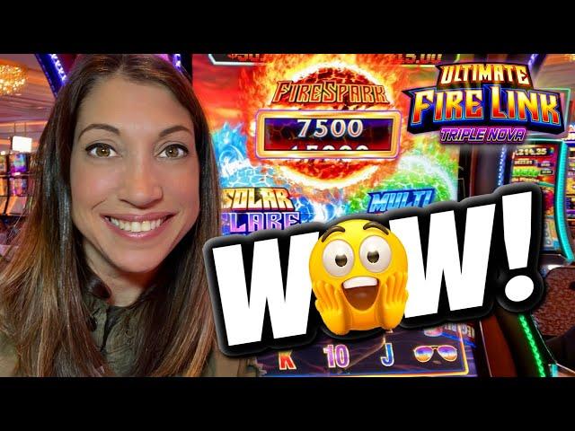 HEART PUMPING WIN on New Ultimate Fire Link Super Nova slot   