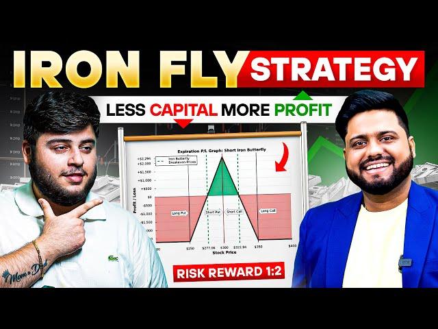 Profit की गारंटी Iron Fly Strategy से! || Start Option Trading With Low Capital @prateeksahnibull