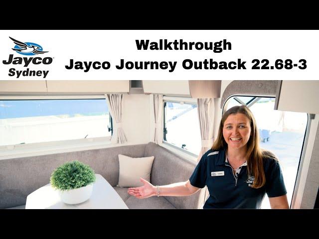 JAYCO JOURNEY OUTBACK 22.68-3. FULL WALKTHROUGH! THIS CARAVAN HAS THE LOT!