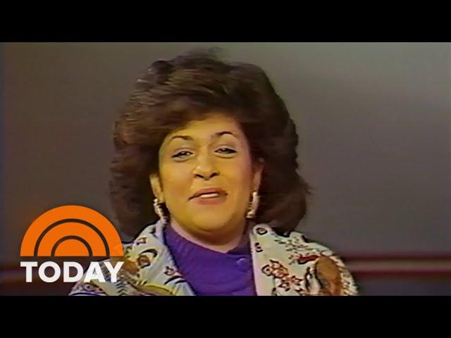 See a clip of Hoda Kotb from her first job on TV