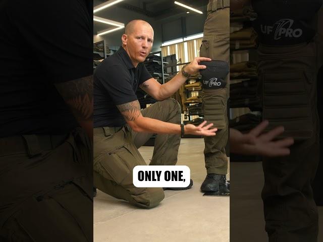 Superior knee protection system of the Striker XT Gen.3 Combat Pants