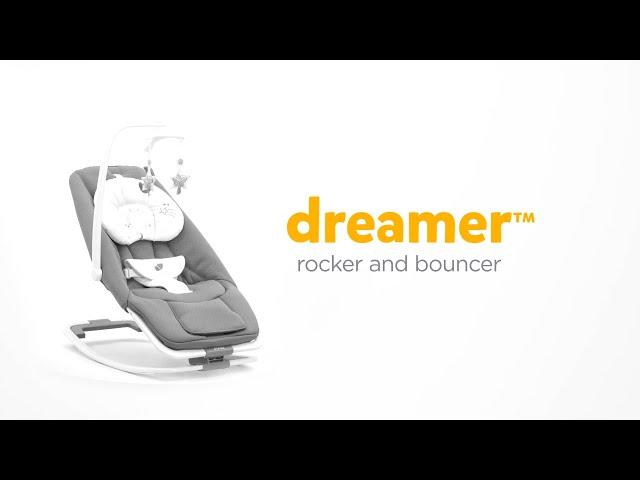 Joie dreamer™ | Compact Rocker & Bouncer for Newborns