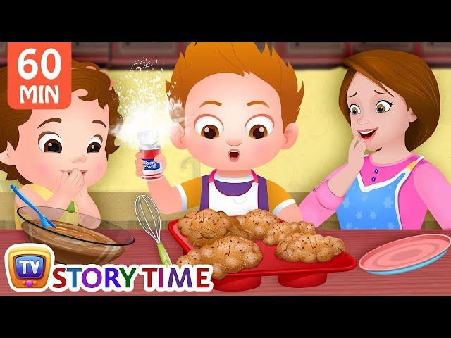 ChaCha learns to make cupcakes + Many More ChuChu TV Good Habits Bedtime Stories For Kids