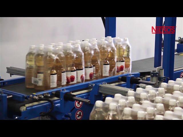 Packaging and logistics of plastic bottles by NIEROS