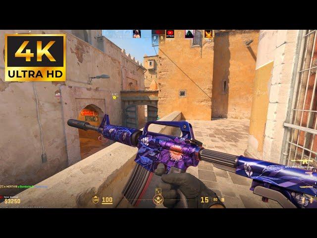 Counter Strike 2 Ranked Gameplay 4K (No Commentary)