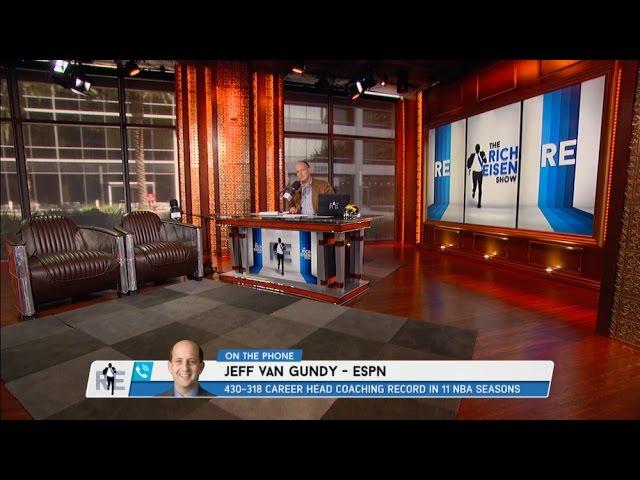 Jeff Van Gundy of ESPN Talks Knicks Legends Charles Oakley & Patrick Ewing - 4/7/17