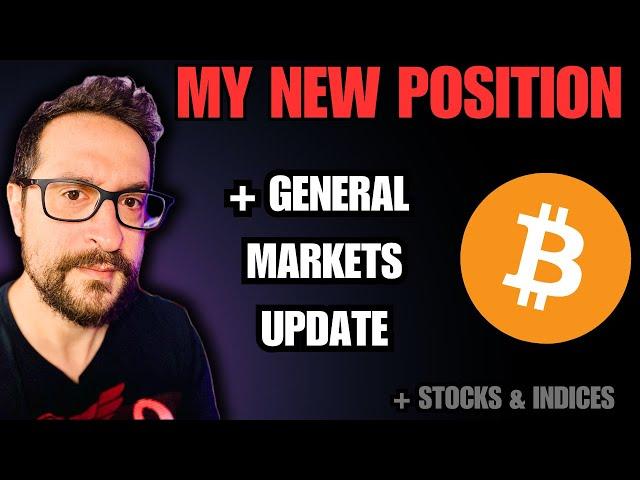 My New Position Update + General Markets Update - SP500, Nasdaq, DXY, NVIDIA, and more