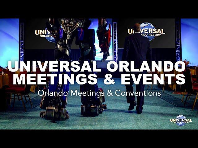 Universal Orlando Meetings & Events | Orlando Meetings & Conventions