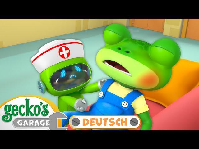 Gecko ist krank | 90-minütige Zusammenstellung｜Geckos Garage Deutsch｜LKW für Kinder ️