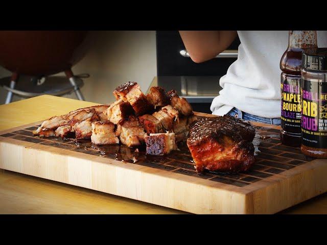 MAPLE BOURBON BBQ Pork Belly!!!