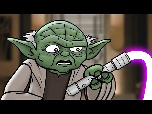 Yoda Cancels The Acolyte - HISHE Cartoon