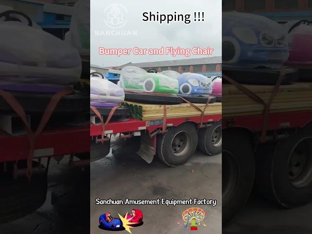 Shipping Now. Bumper car and flying chair.Sanchuan amusement equipment factory. +86 181 3715 3551