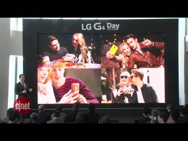 LG unveils flagship G4 at New York press event